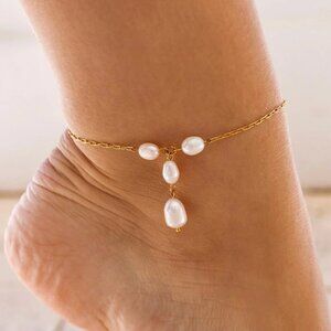Alco - Cascade Anklet - Gold
